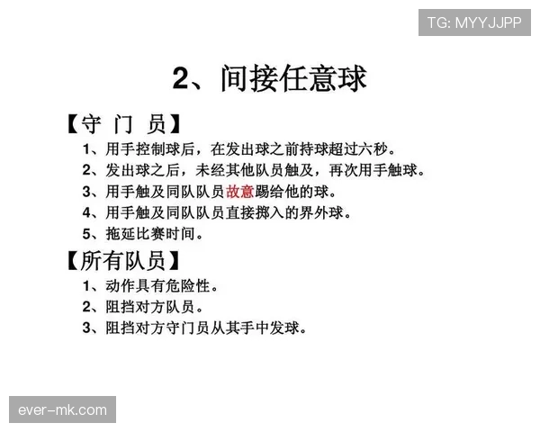 犯规种类：直接任意球与间接任意球判罚要点